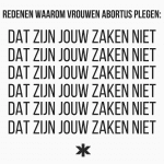 Bizar, er is een nieuwe abortuswet aangenomen… Lees. Dit!