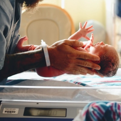 Als ik later in het ziekenhuis was aangekomen, weten de artsen niet of de baby het had gered