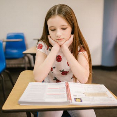 Ik kwam soms wel twee uur eerder op school, zodat ik niet het drukke schoolplein over hoefde met de andere leerlingen