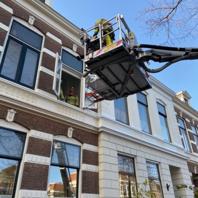 Ik werd uit mijn huis getakeld door de brandweer