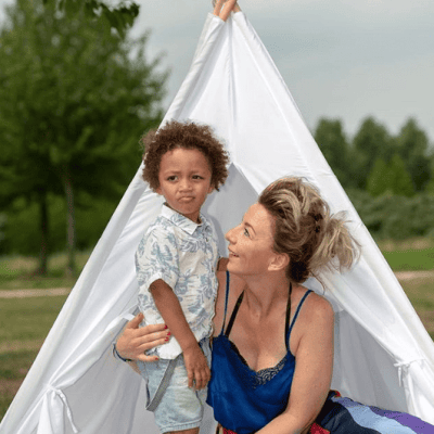 Natasja heeft een kindje geadopteerd